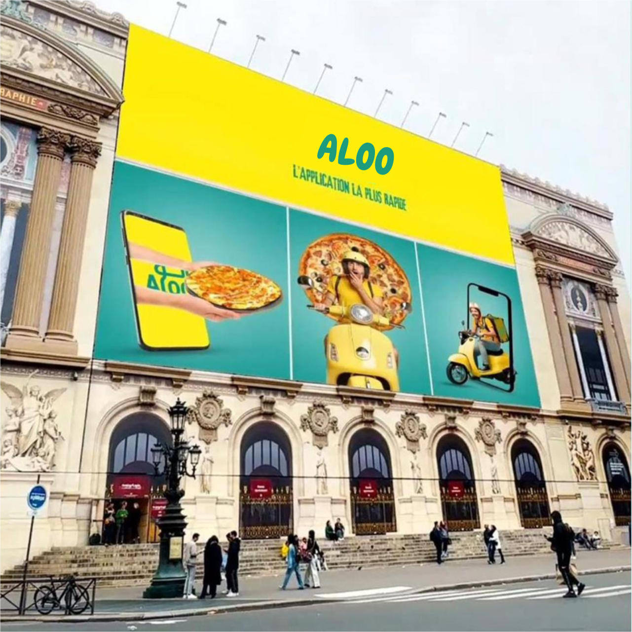 Wintry Mountain Landscape